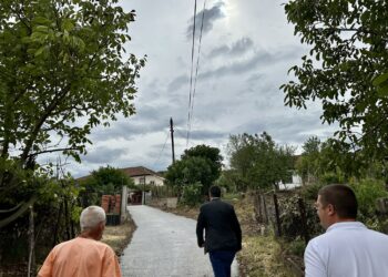 Бетонирани нови улици и краци во Смоквица