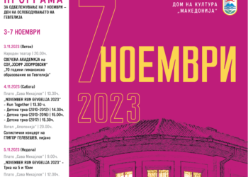 Со прес-конференција, најавена богатата програма за чествување на 7 Ноември