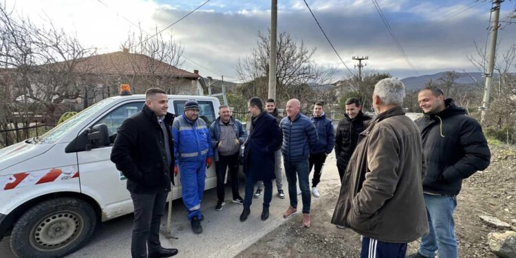 Доизградба на фекална канализациона мрежа во Давидово