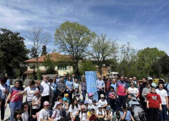 Реализирана акцијата за хортикултурно уредување на новиот инклузивен парк во Пионерскиот дом