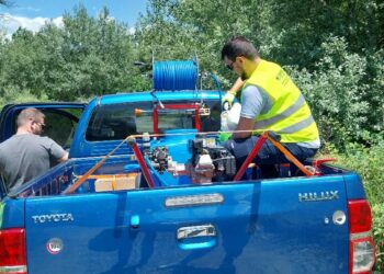 Второто прскање против возрасни комарци на 1 јули