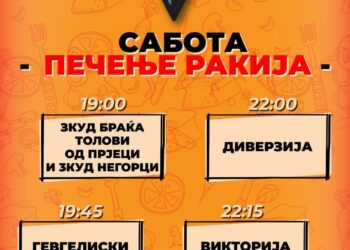 Фестивал во Гевгелија „Вкуси го југот“: Програма за 14 и 15 септември