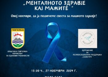 Работилница „Менталното здравје кај мажите“ за одбележување на Месецот на машкото здравје