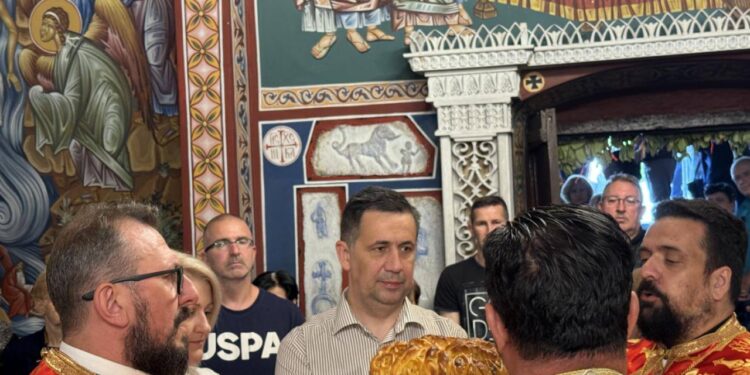 Со молитва за здравје и спасение одржана Златоустовата литургија за Спасовден