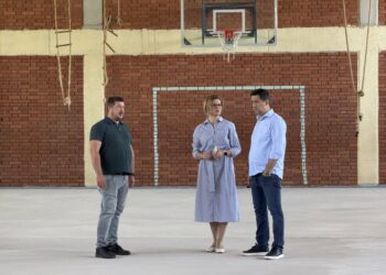 Со брза динамика се реализира реконструкцијата на спортската сала во ООУ „Владо Кантарџиев“