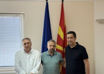 Увид во градежните активности во ЈЗУ Општа болница со проширена дејност- Гевгелија, донација од „Конти Хидропласт“