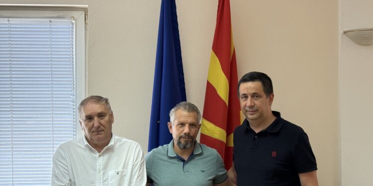 Увид во градежните активности во ЈЗУ Општа болница со проширена дејност- Гевгелија, донација од „Конти Хидропласт“
