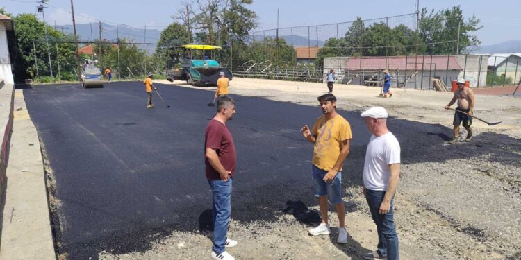Миравци ќе добие нов парк и спортски терении- во тек интензивни градежни активности
