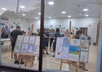 Креативна летна авантура крунисана со детски ликовни дела