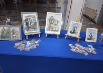 Издание на Гевгелија во акварелна боја- Изложба на Ана Петрова