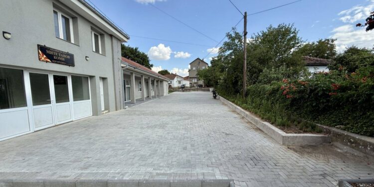 Целосно реконструирано централното подрачје во Богородица