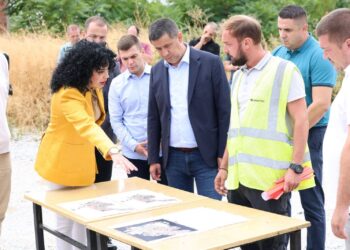 Започна изградбата на водоводна, фекална и атмосферска канализациона мрежа во Урбан блок 4.4 во Гевгелија