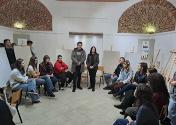 Уметничко изразување на младите преку културно истражување: Одржана креативната работилница „Гевгелија град на сите“