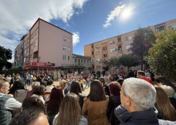 „Јас сум дете – ги знам моите права“: Весел музички хепенинг на плоштадот во Гевгелија приреден од најмалите во ЈОУДГ „Детска радост“