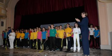 Инспиративна инклузивна претстава по повод патронот на ООУ „Владо Кантарџиев“- Гевгелија