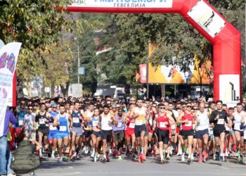 Јубилејна атлетска експлозија во Гевгелија: рекорди, хуманост и врвни имиња на „November Run 2025“