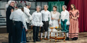 Маестрална премиерна изведба – гевгелискиот „Скржавец“ го доведе до израз талентот на младите актери од Драмската секција