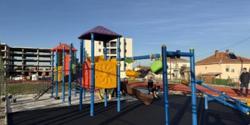 Ново детско катче во Урбан блок 5 „Касарна“ во Гевгелија