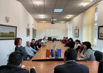 Градоначалникот Сарамандов ги прими штитениците од Дневниот центар по повод Денот на лицата со попреченост – со повеќе активности одбележан 3 Декември