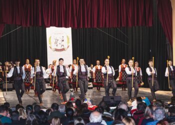 Одржан новогодишниот детски концерт „Колоритот на орото“ на Ансамбл „Бојмија“