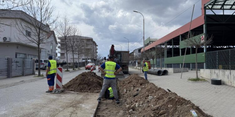 Изградба на нова атмосферска канализација на улицата „Миле Пецанов“