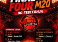 Финален турнир во М20 лигата – мажи во Гевгелија: КК „Кожув“ домаќин на завршницата на „Адастра“ младинските лиги