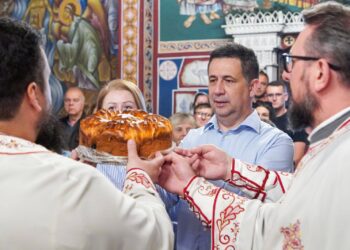 Спасовден одбележан со свечена литургија во манастирот „Св. Спас“ во Гевгелија