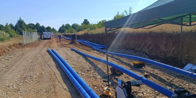 Нова водоводна мрежа во „Мрзенски Рид“: започна изградбата на цевководот на улица „Александар Бел“