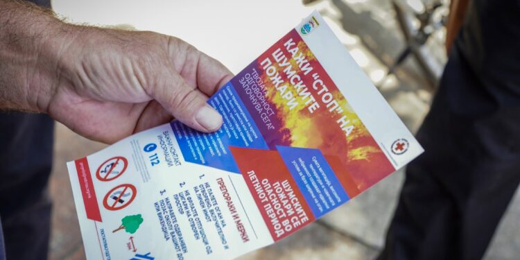 Започнаа теренските патроли за превенција од пожари – спроведени активности во Мрзенци, Прдејци и Смоквица