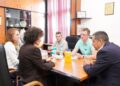 Средба на градоначалникот Сарамандов со постојаниот координатор на ООН во Македонија, Рита Колумбија, за младинскиот активизам