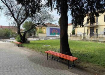 Партерно и хортикултурно уреден просторот пред Македонски пошти на улица „Маршал Тито“ во Гевгелија